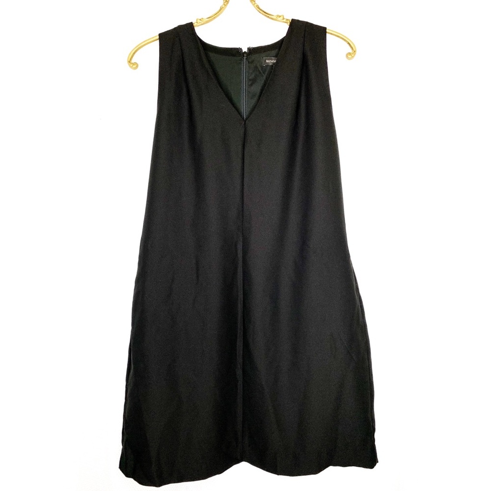 Banana Republic a-line little black dress